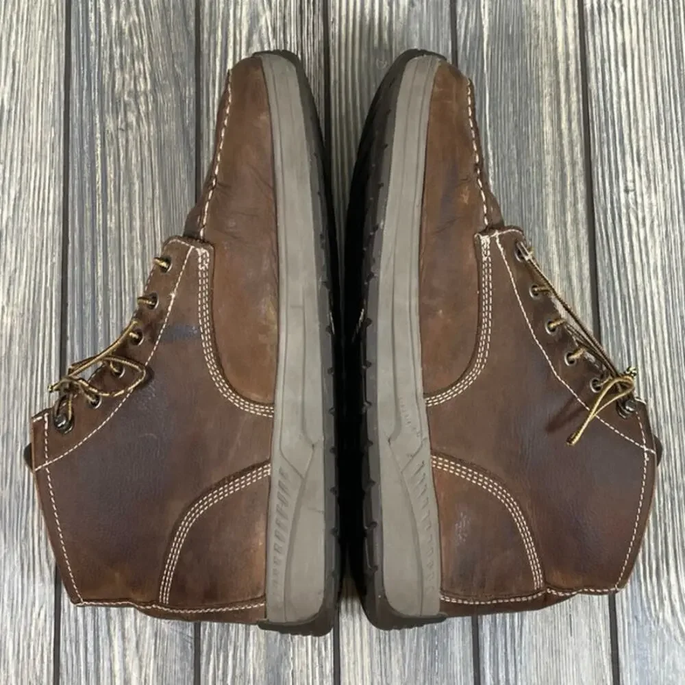 Carhartt Men Wedge Moc Toe Chukka Boots 12 Oxford‎ Work Casual CH446 Waterproof